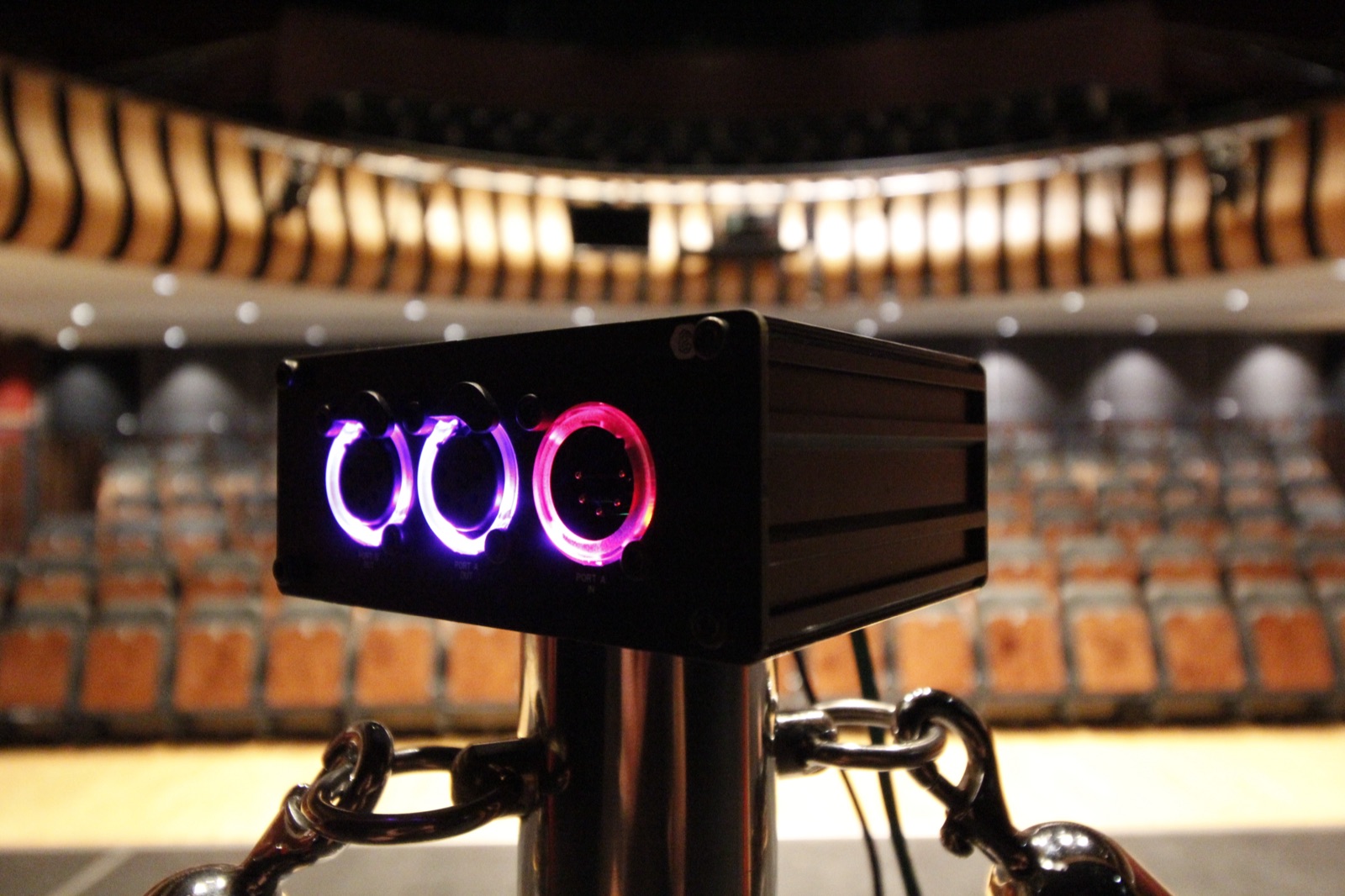 dualETH PixelControl installed in a real venue
